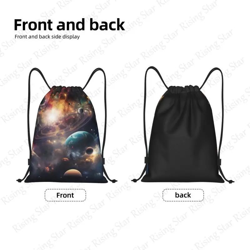 Рюкзак «таинственный вселенная планета галактики» для спортзала - Фотография_4