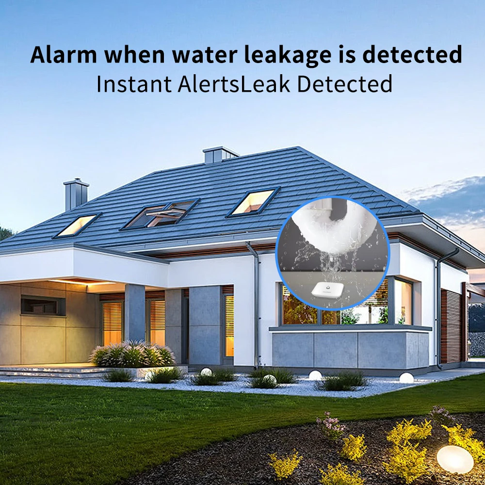 Крошечный умный датчик утечки воды zigbee - Фотография_4