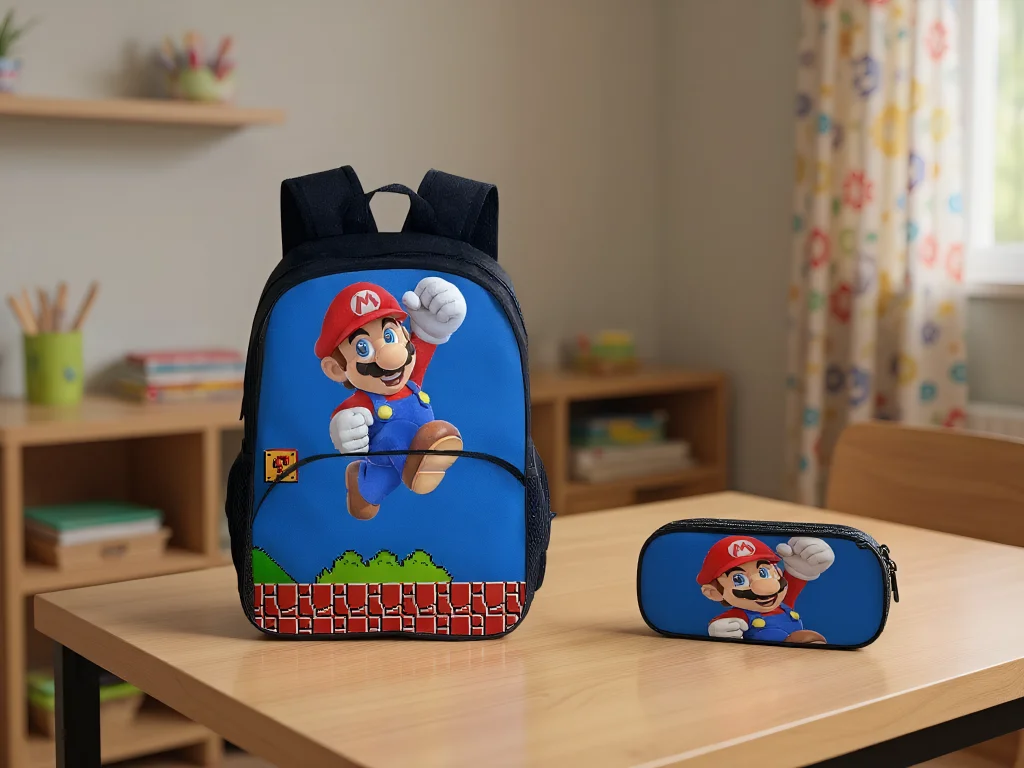 Многофункциональный рюкзак унисекс super mario для мальчиков и девочек