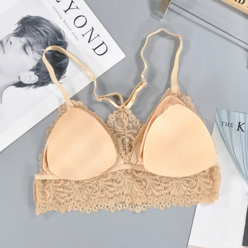 Французский сексуальный бюстгальтер с треугольной чашкой - Фотография_4