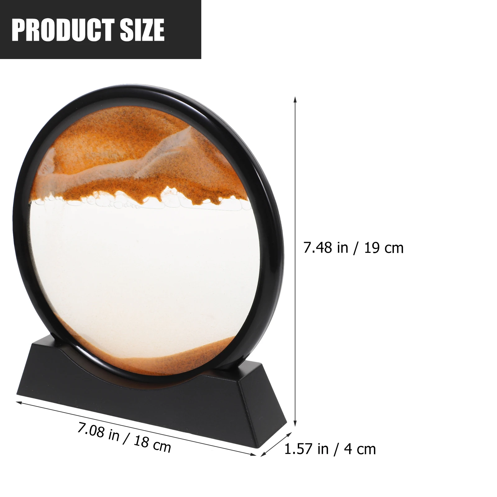 3d искусство песочные часы движущийся - Фотография_2