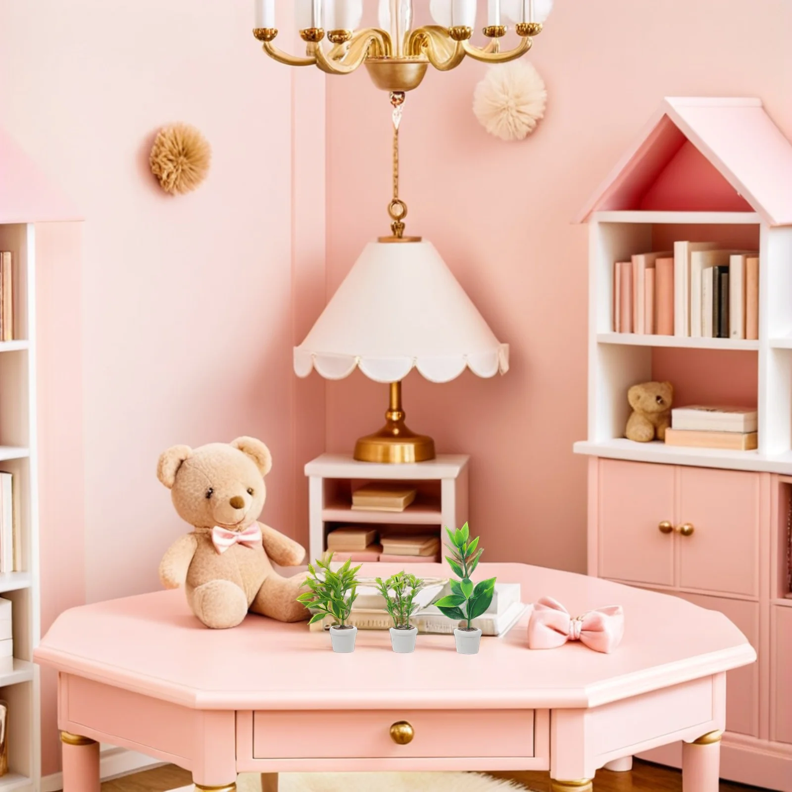 Миниатюрные растения в горшках - Фотография_4