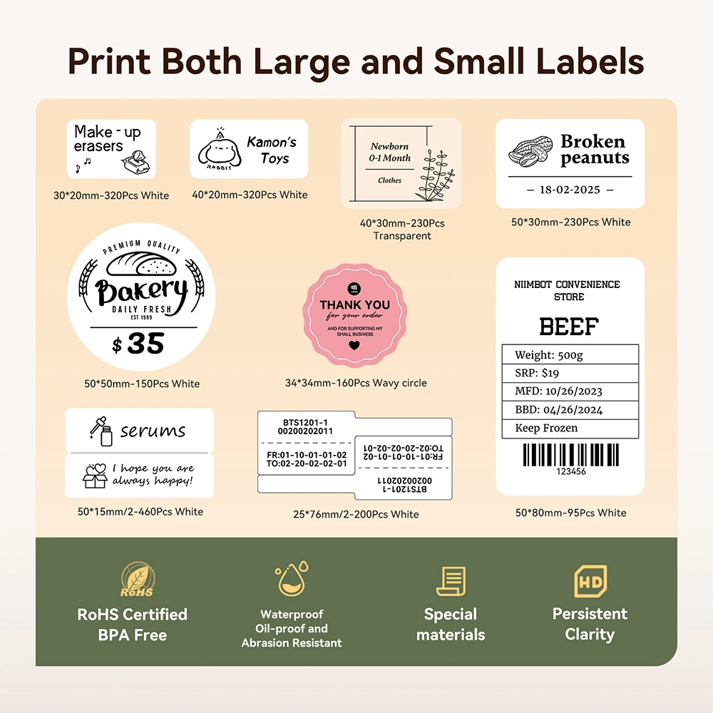 Портативный термопринтер 1500 мач - Фотография_3
