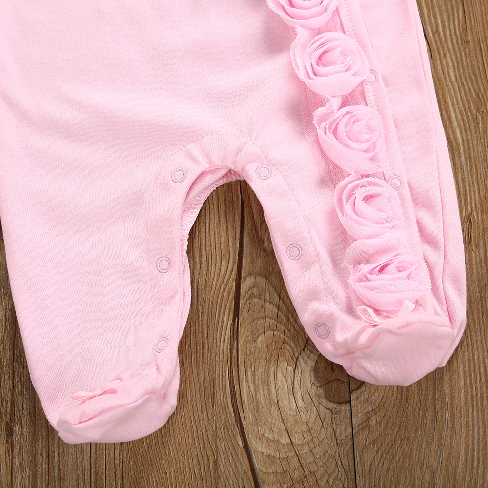 Детский хлопковый кружевной комбинезон - Фотография_5