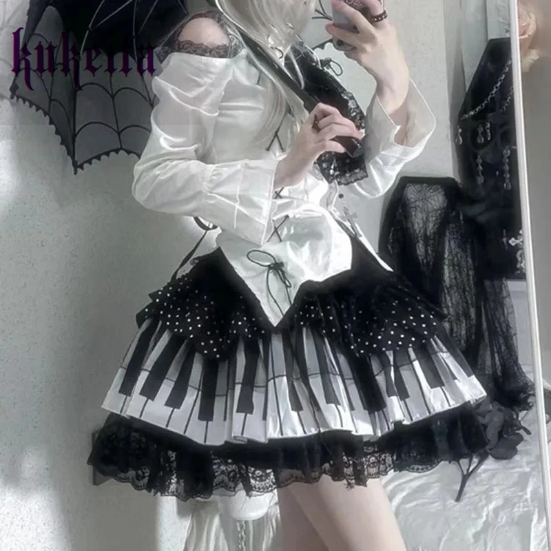 Kukeita harajuku y2k punk piano - Фотография_2