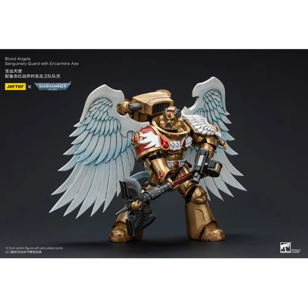 Joytoy warhammer 40k blood angels sanguinary guard с топором encarmine - Фотография_2