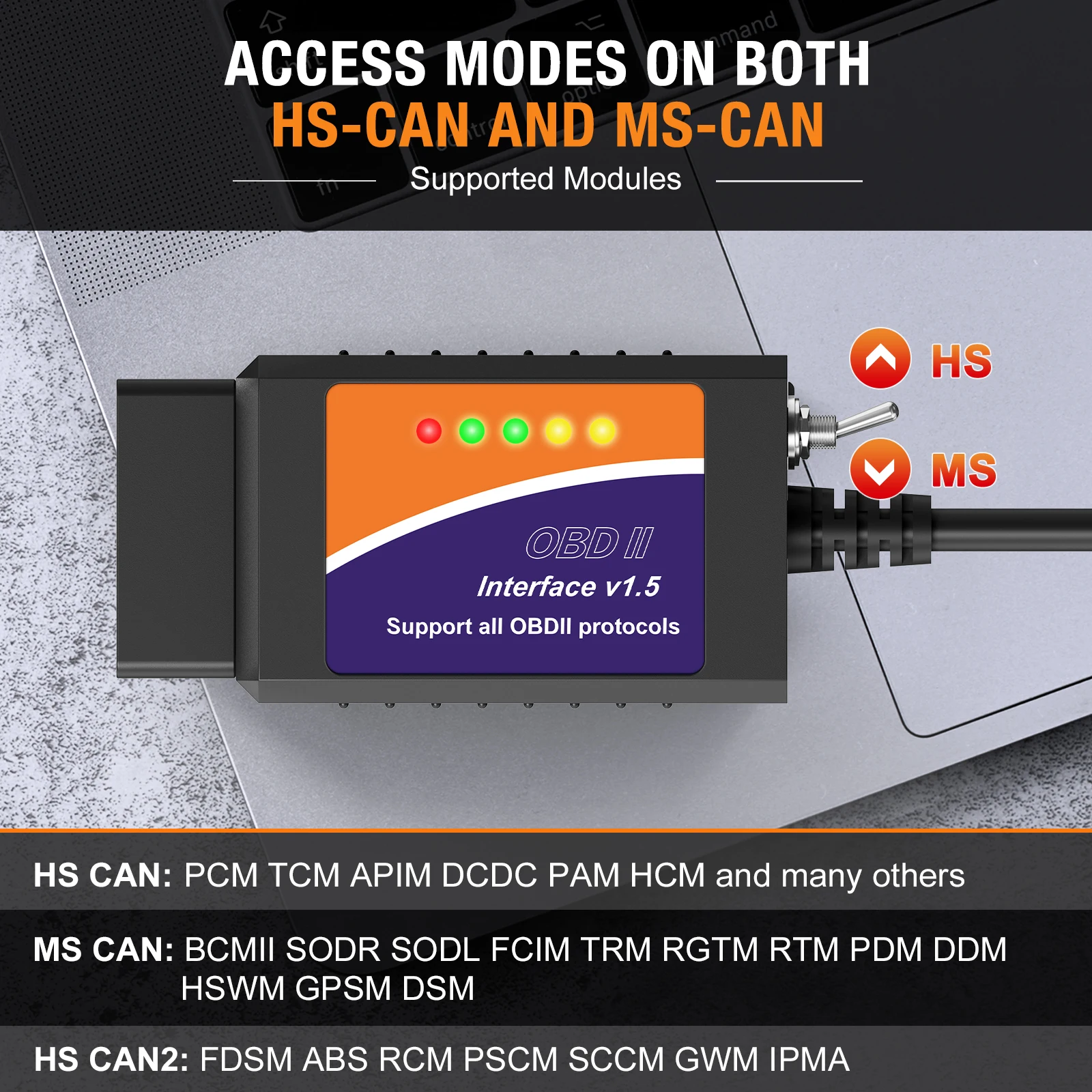 Forscan elm 327 obd2 диагностический сканер usb v1 - Фотография_6