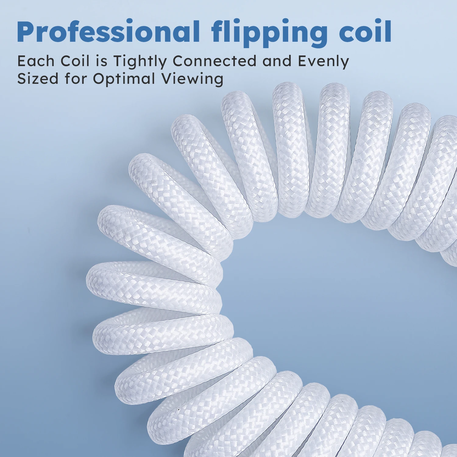 59-дюймовый механический кабель-авиатор с клавиатурой usb a к type-c - Фотография_5