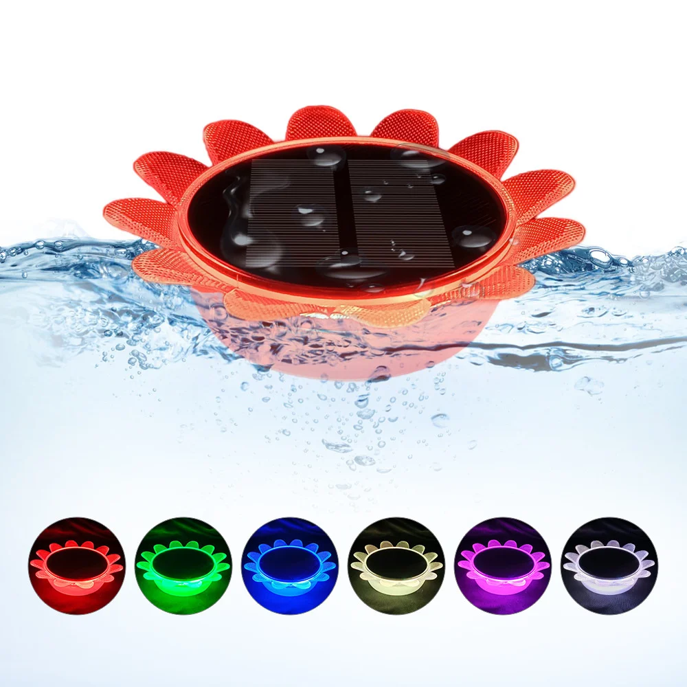 Водонепроницаемый rgb подсолнечник для бассейна