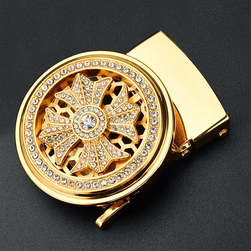 Вращающаяся пряжка ремня для мужчин - Фотография_2