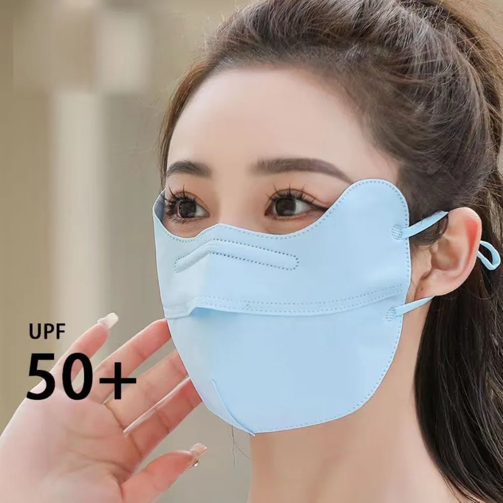 Маска для лица с защитой от уф-лучей upf50 + - Фотография_3