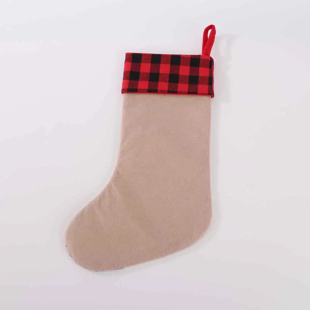 Персонализированные льняные рождественские носки - Фотография_6