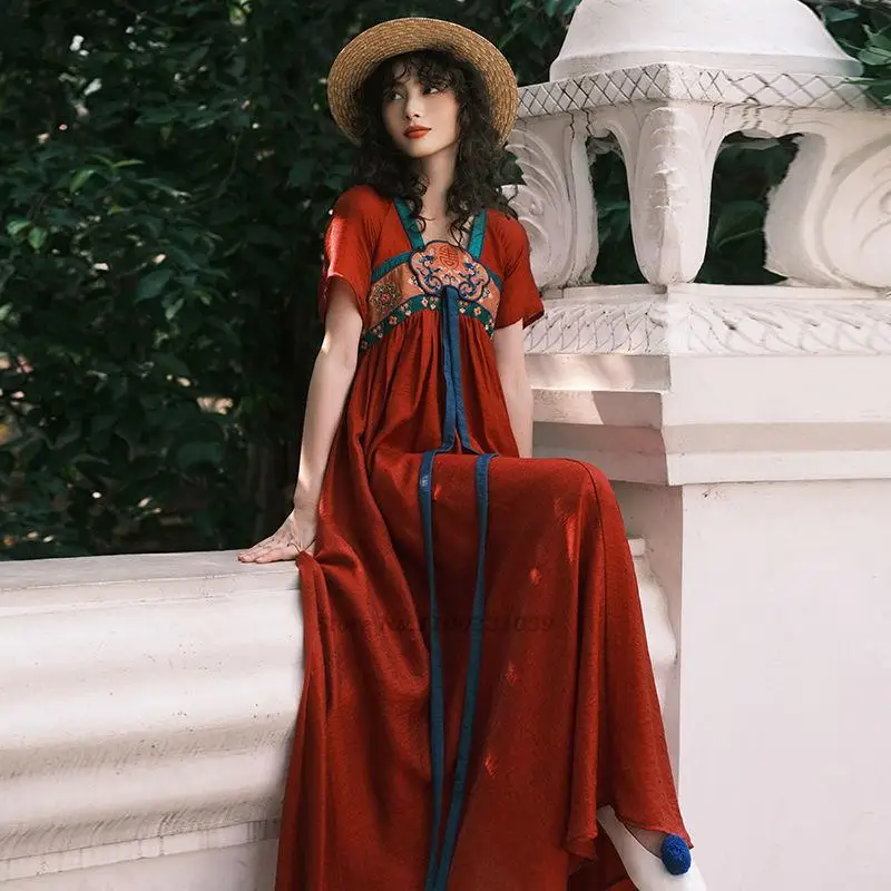 Традиционное китайское платье феи ruqun hanfu 2021