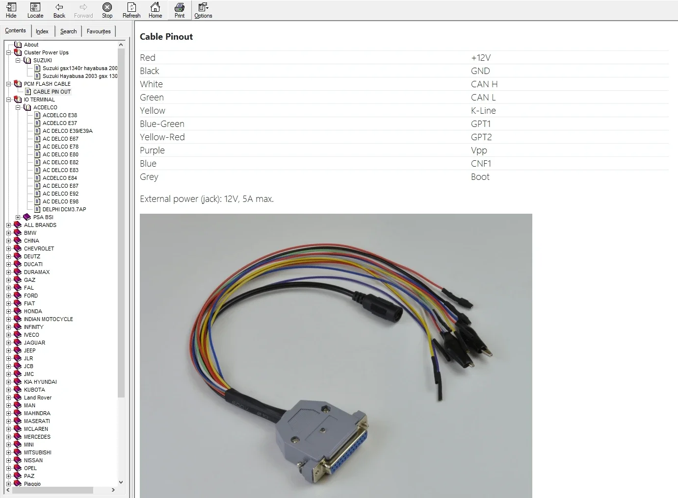 Ecu pinout connection boot эбу - Фотография_4