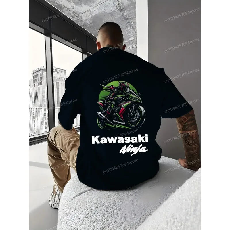 Новая футболка с логотипом kawasaki 2025 года
