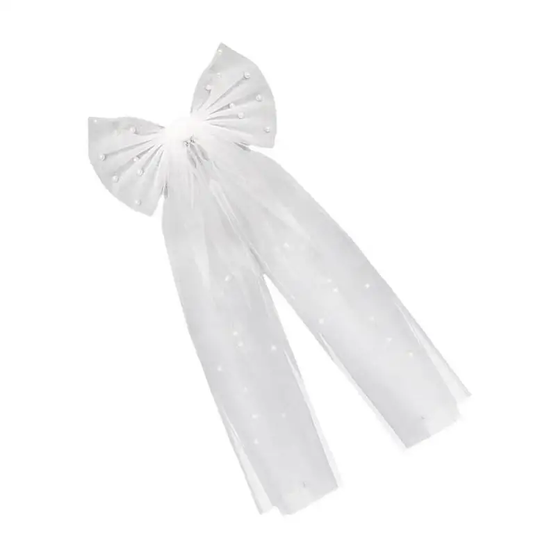 A52e short tulle bownot bridal