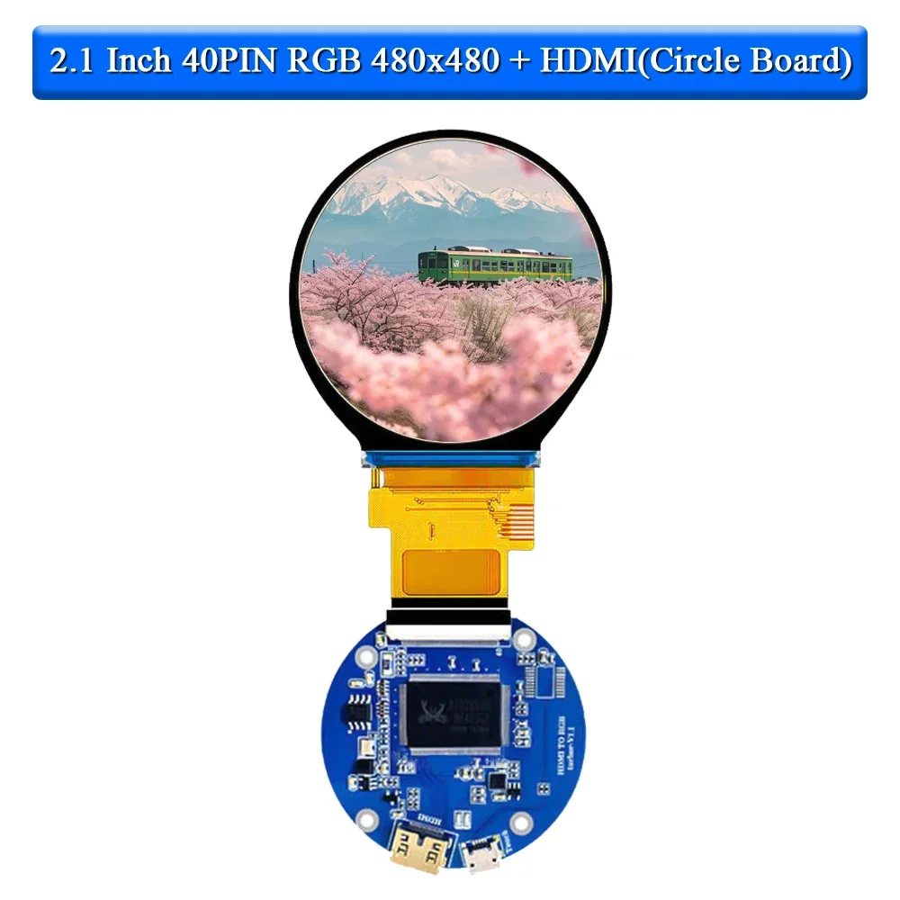 2,1-дюймовый tft светодиодный модуль дисплея - Фотография_2