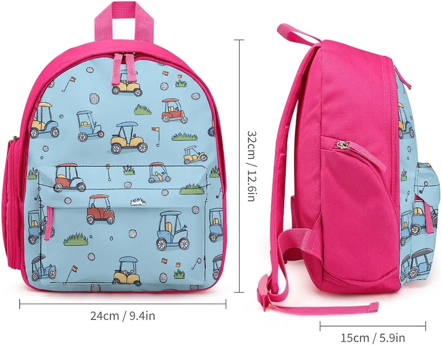 Тележка для гольфа и снаряжение - Фотография_2