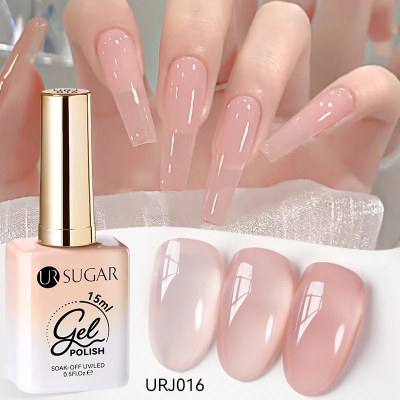 Ur sugar лак прозрачный для ногтей молочно-белый - Фотография_3