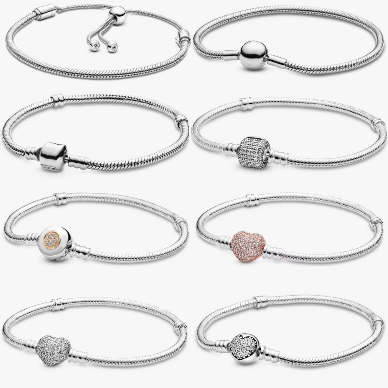 Лидер продаж, оригинальный браслет из стерлингового серебра 925%