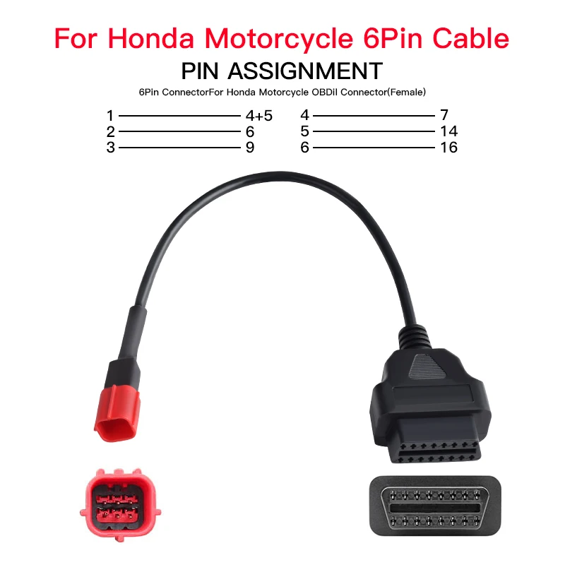 Разъем obd2 для мотоцикла подходит - Фотография_2