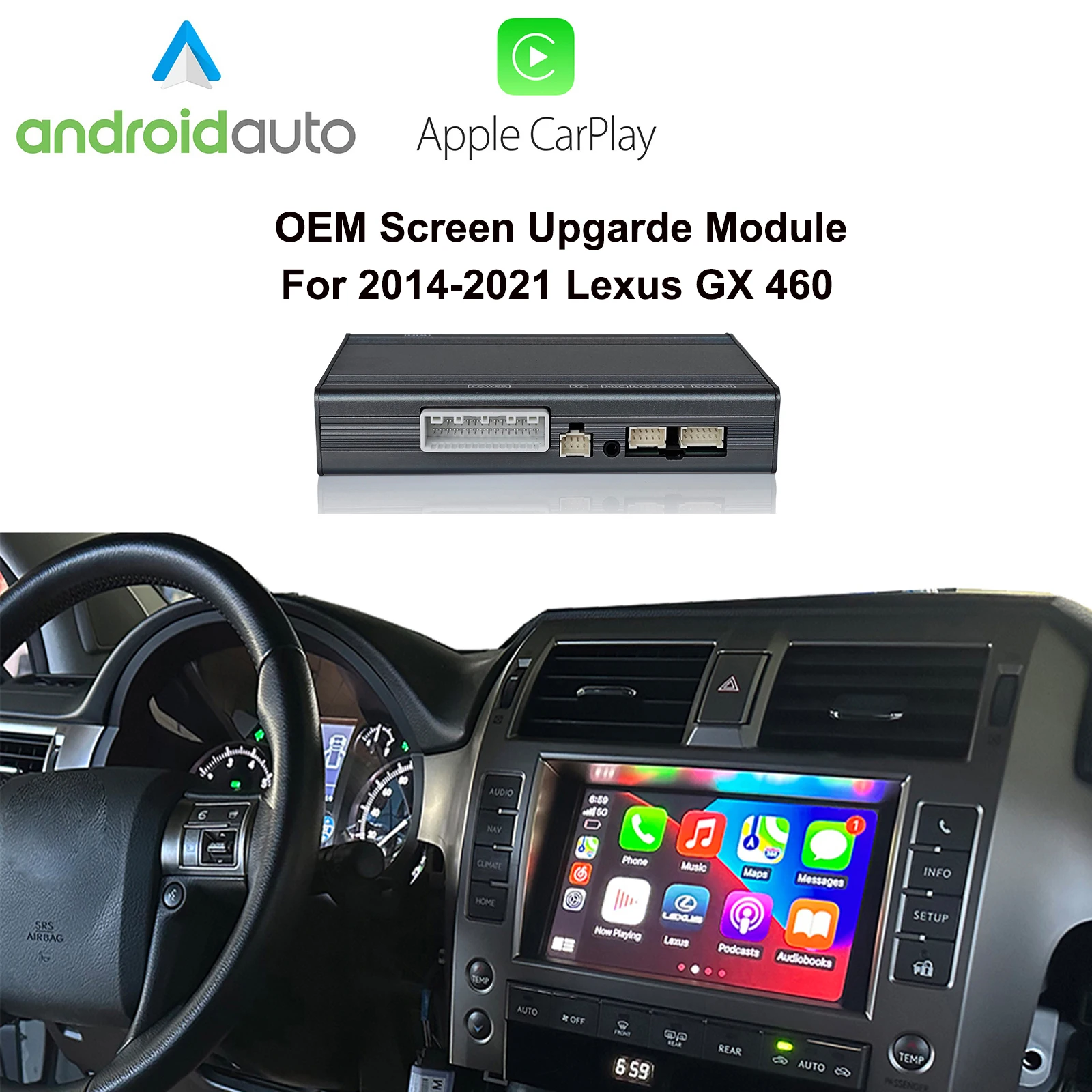 Беспроводной carplay android auto