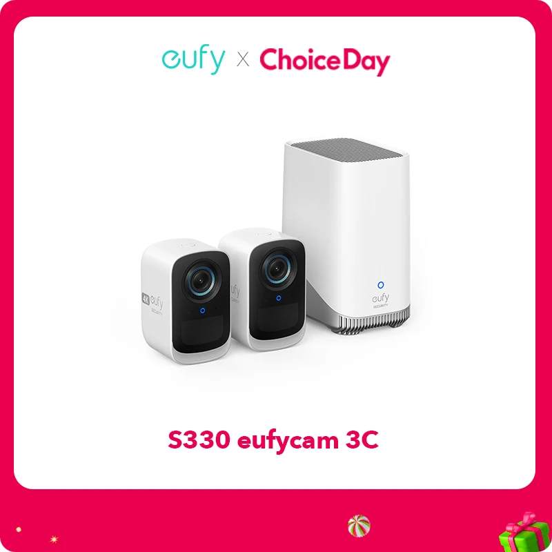 Комплект камер безопасности eufy security eufycam 3c