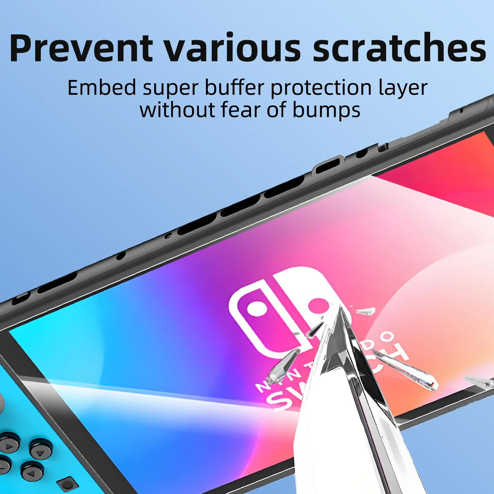 Защитная пленка для экрана для nintendo switch 2 2025 - Фотография_5