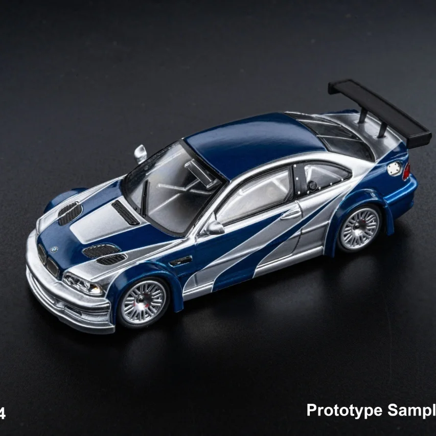 Dcm 1:64 bmw m3 e46 gtr gran turismo - Фотография_2
