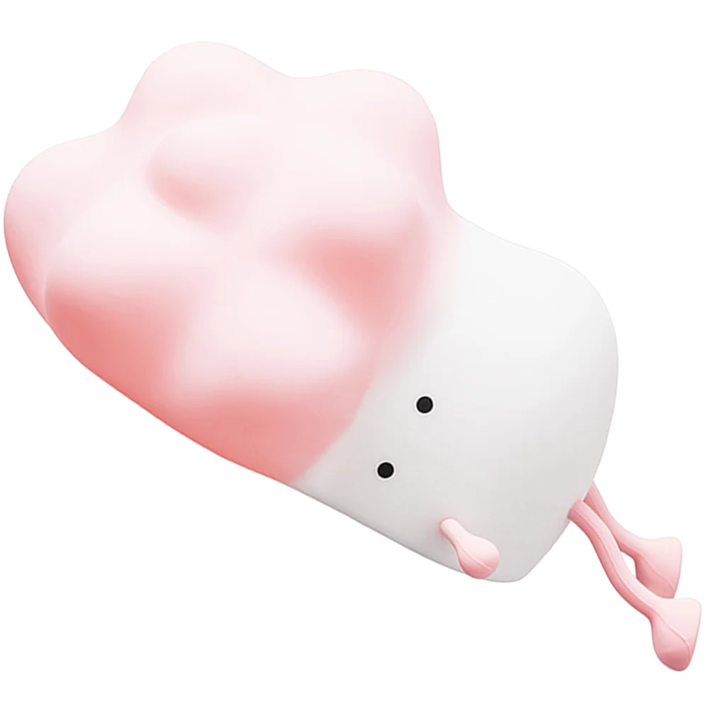 Силиконовый ночник с милой мультяшной уткой - Фотография_3