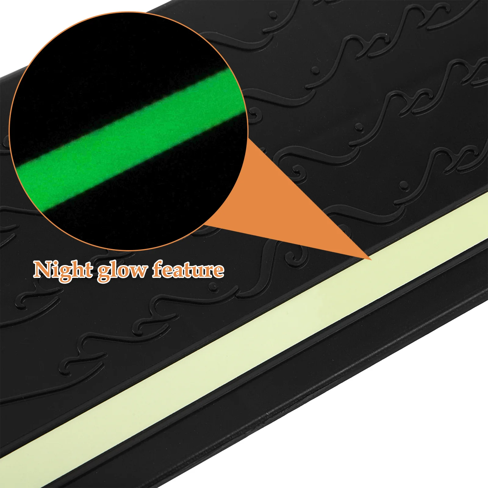 12,38x5,11 флуоресцентный наклонный коврик для порога - Фотография_3