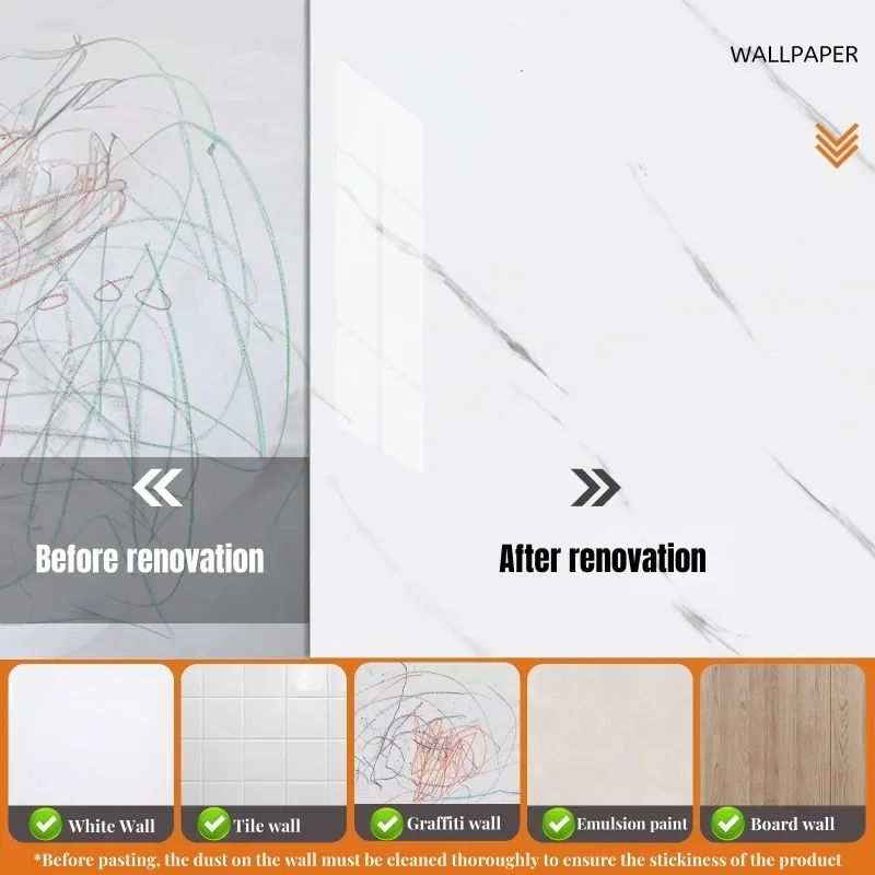 Обои с имитацией мрамора - Фотография_6