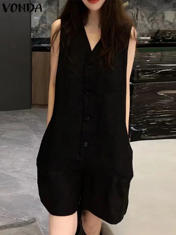 Женские летние короткие комбинезоны - Фотография_2