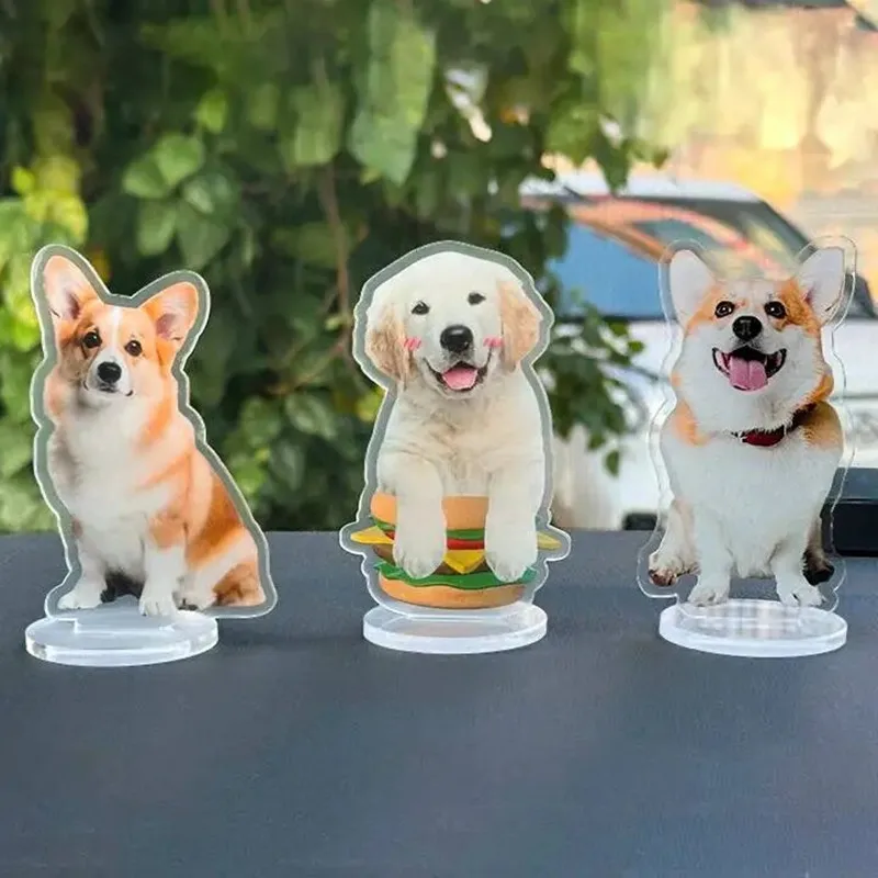 Акриловый брелок для фотографий домашних животных на заказ - Фотография_3