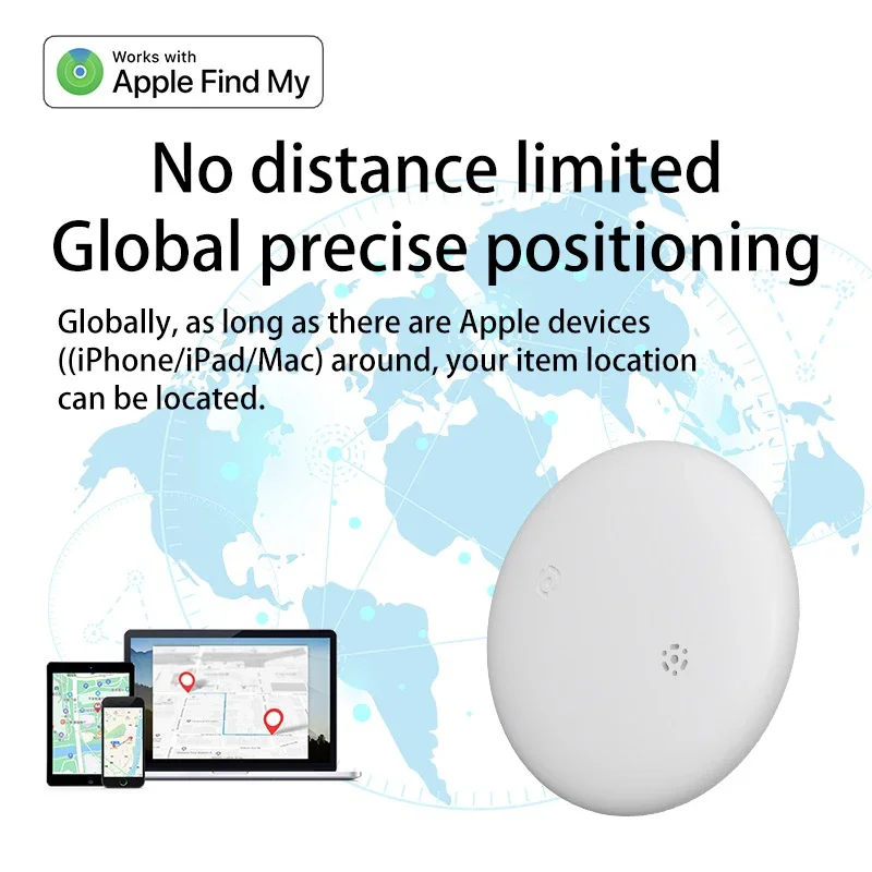 Gps-трекер xiaomi air tag bluetooth работает с apple find my global - Фотография_4