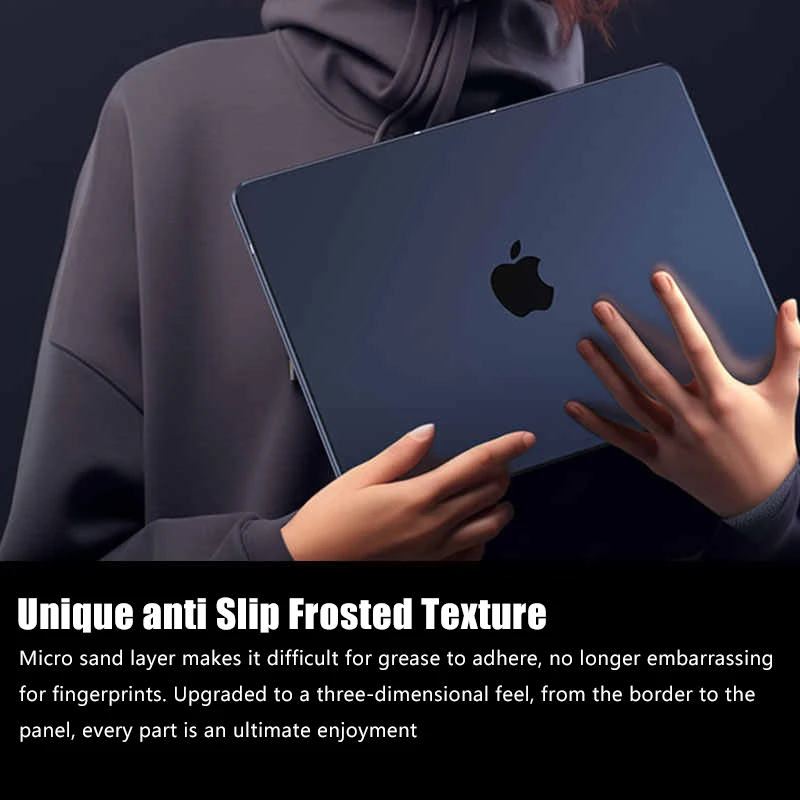 Ультратонкий чехол для ноутбука m4 2025 для macbook air 13 15 - Фотография_6