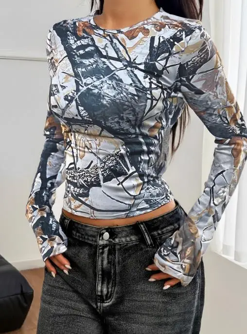 Y2k популярная женская базовая - Фотография_2