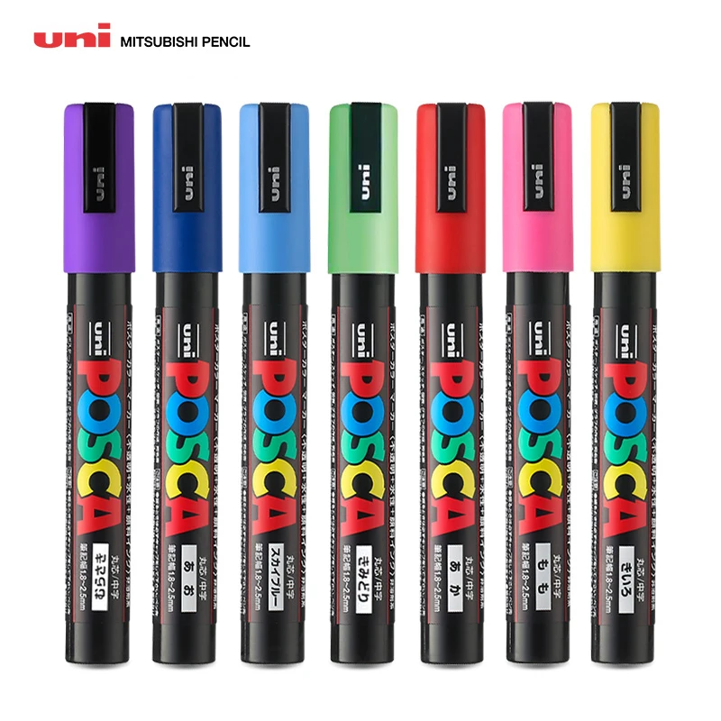 Маркер uni posca - Фотография_2