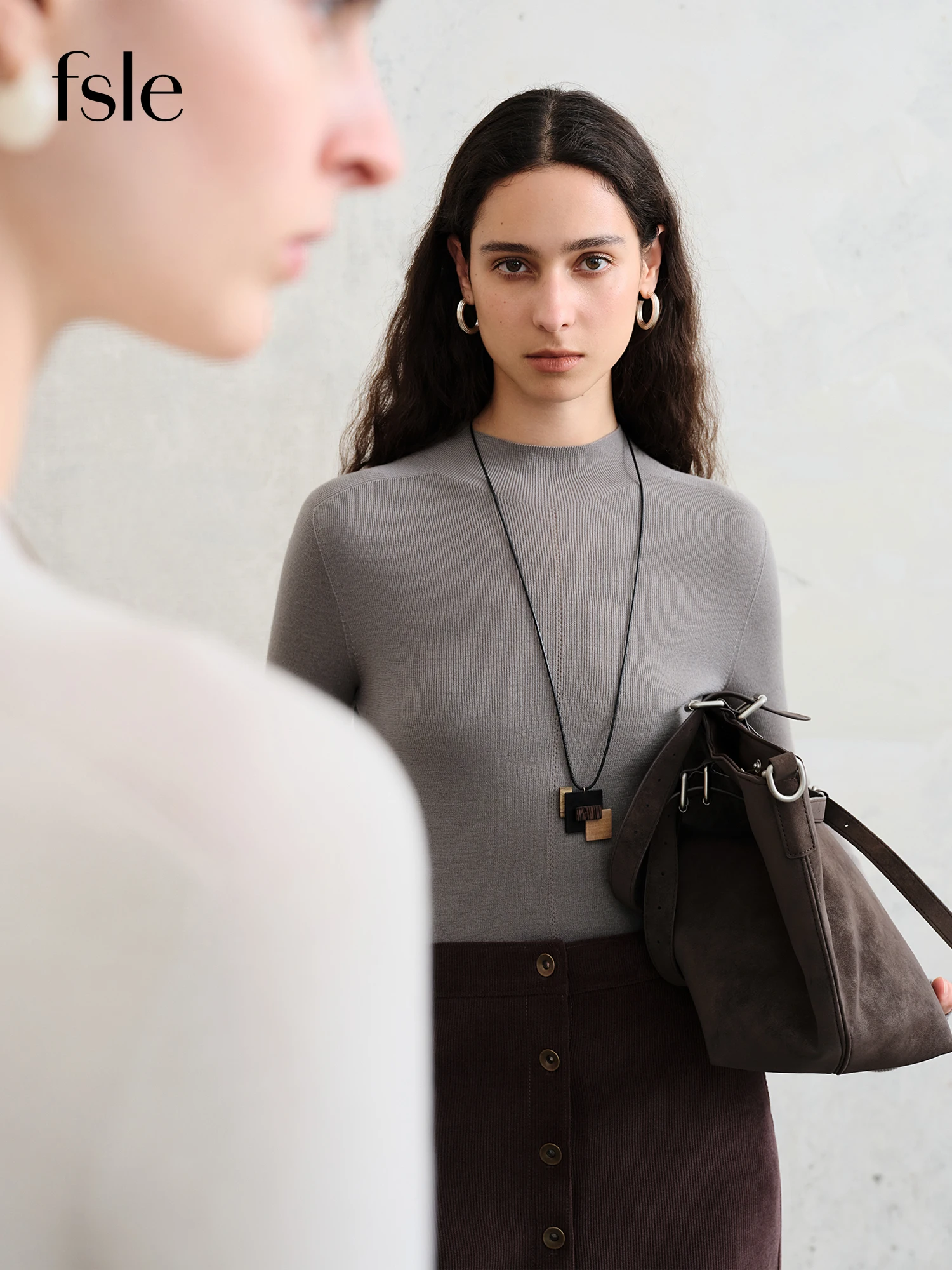 Fsle【премиум-серия】немецкая шерстяная рубашка biella - Фотография_5