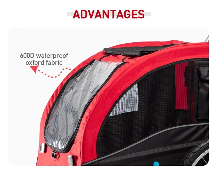 Велосипедная коляска с двойными - Фотография_4