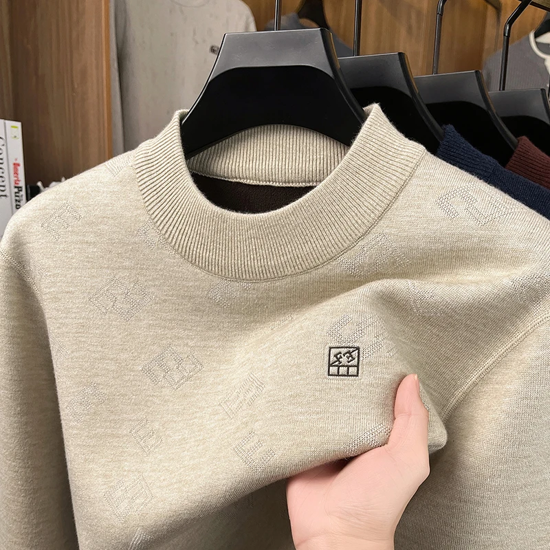 Высококачественный мужской трикотаж с длинными рукавами