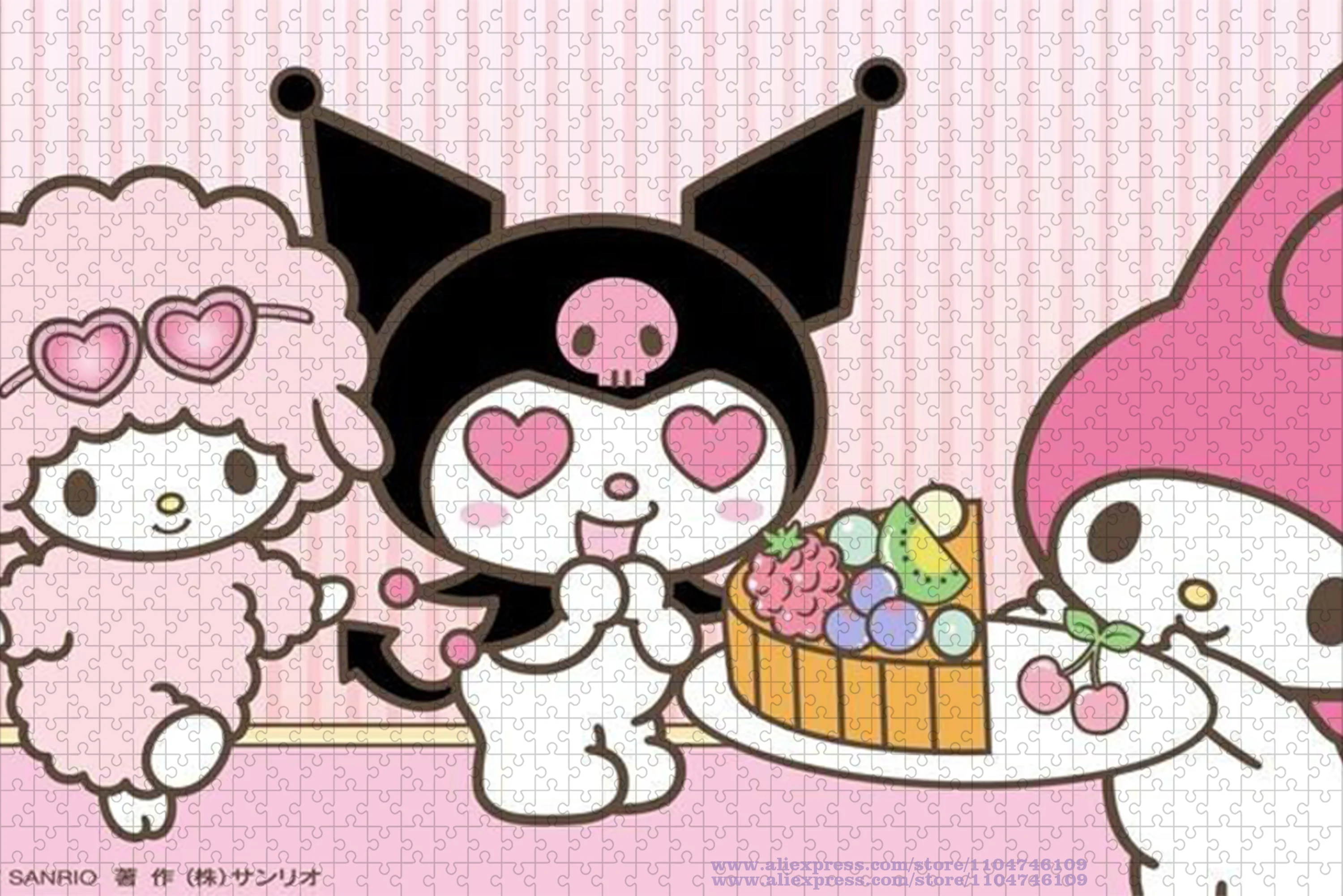 Пазл sanrio kuromi my melody - Фотография_2