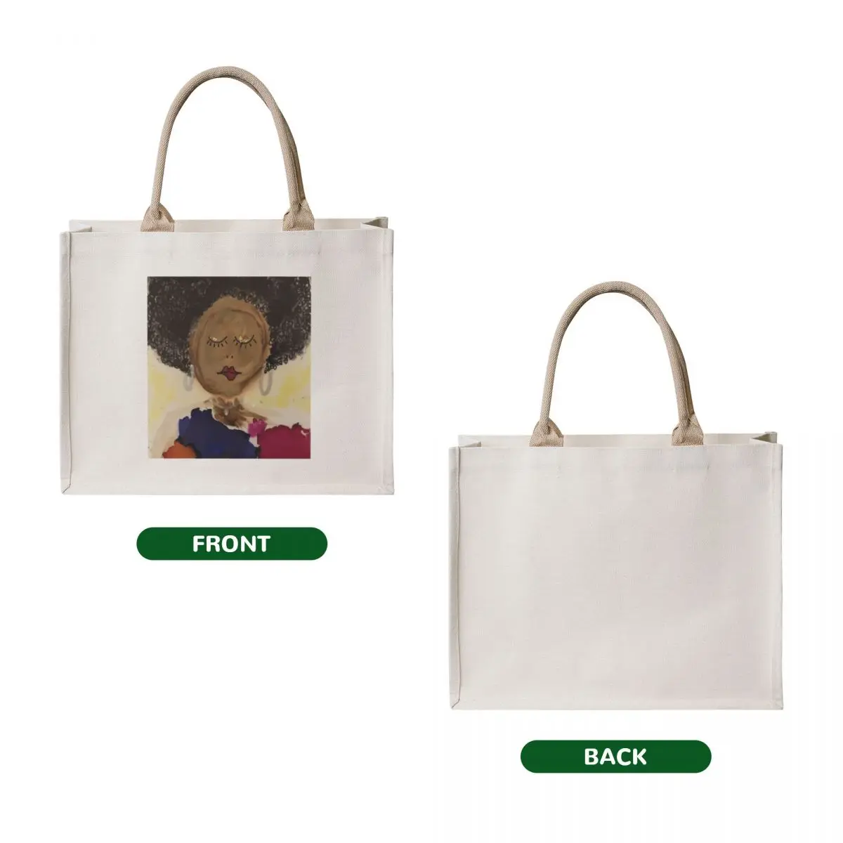 Большая сумка queen tote bag - Фотография_2