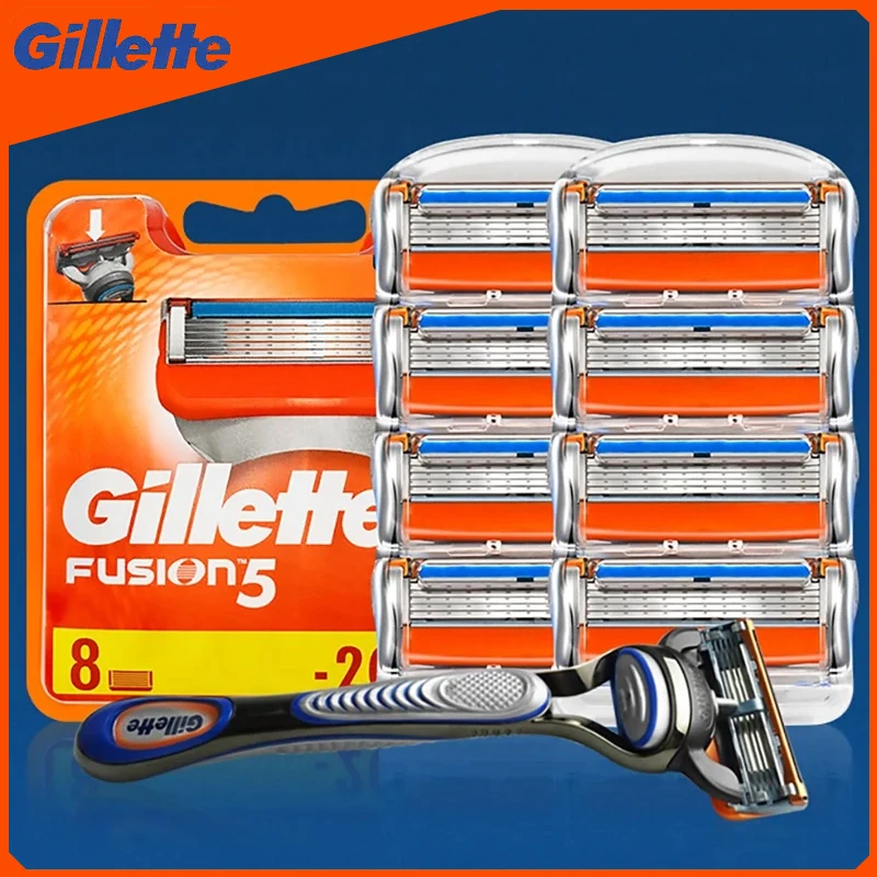 Оригинальные мужские лезвия gillette fusion 5