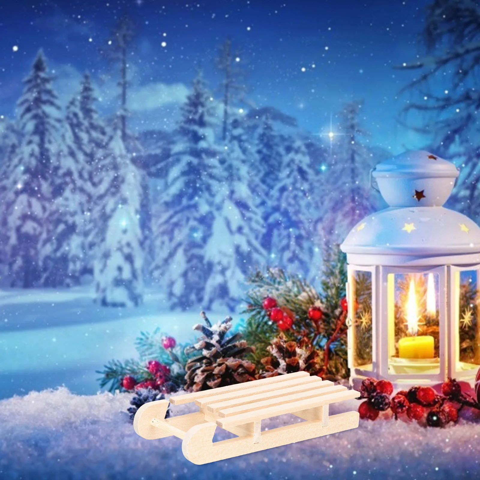 Украшения для саней из цельного дерева - Фотография_3