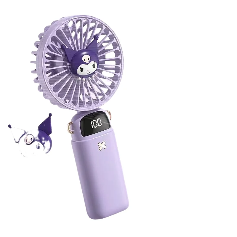 Ручной маленький вентилятор kuromi - Фотография_2