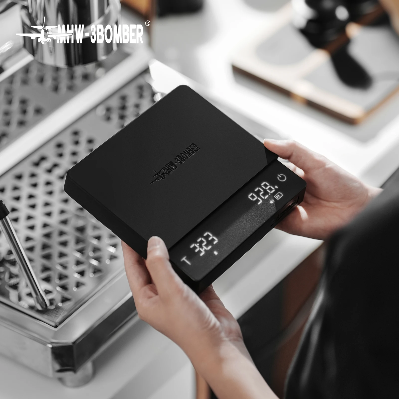 Mhw-3bomber обновленные цифровые кухонные весы для кофе - Фотография_3