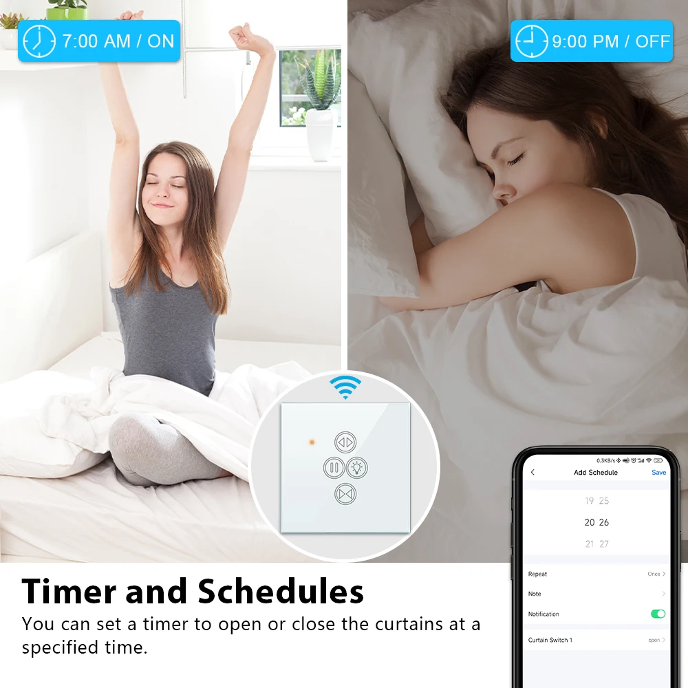 Loratap tuya smart life wifi роликовая - Фотография_6