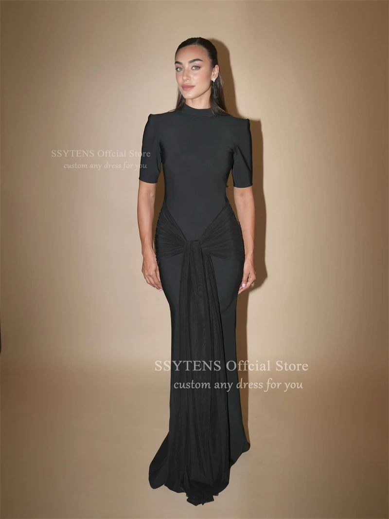 Ssytens современные черные атласные - Фотография_3