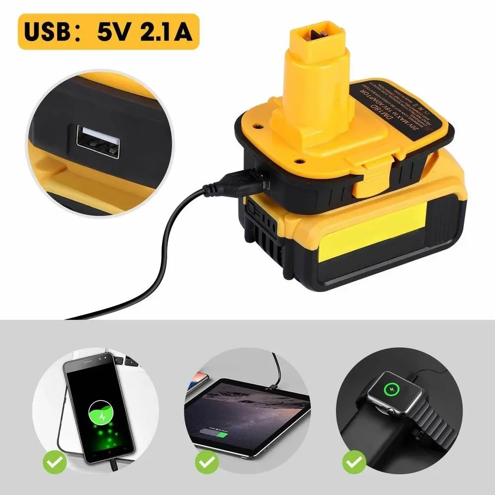 Адаптер аккумулятора с usb-конвертером - Фотография_6